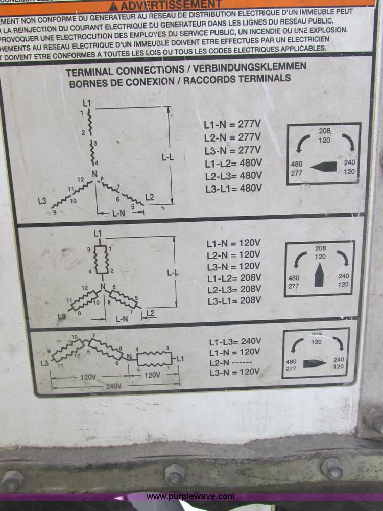 image for item E7088 Wacker G70 generator