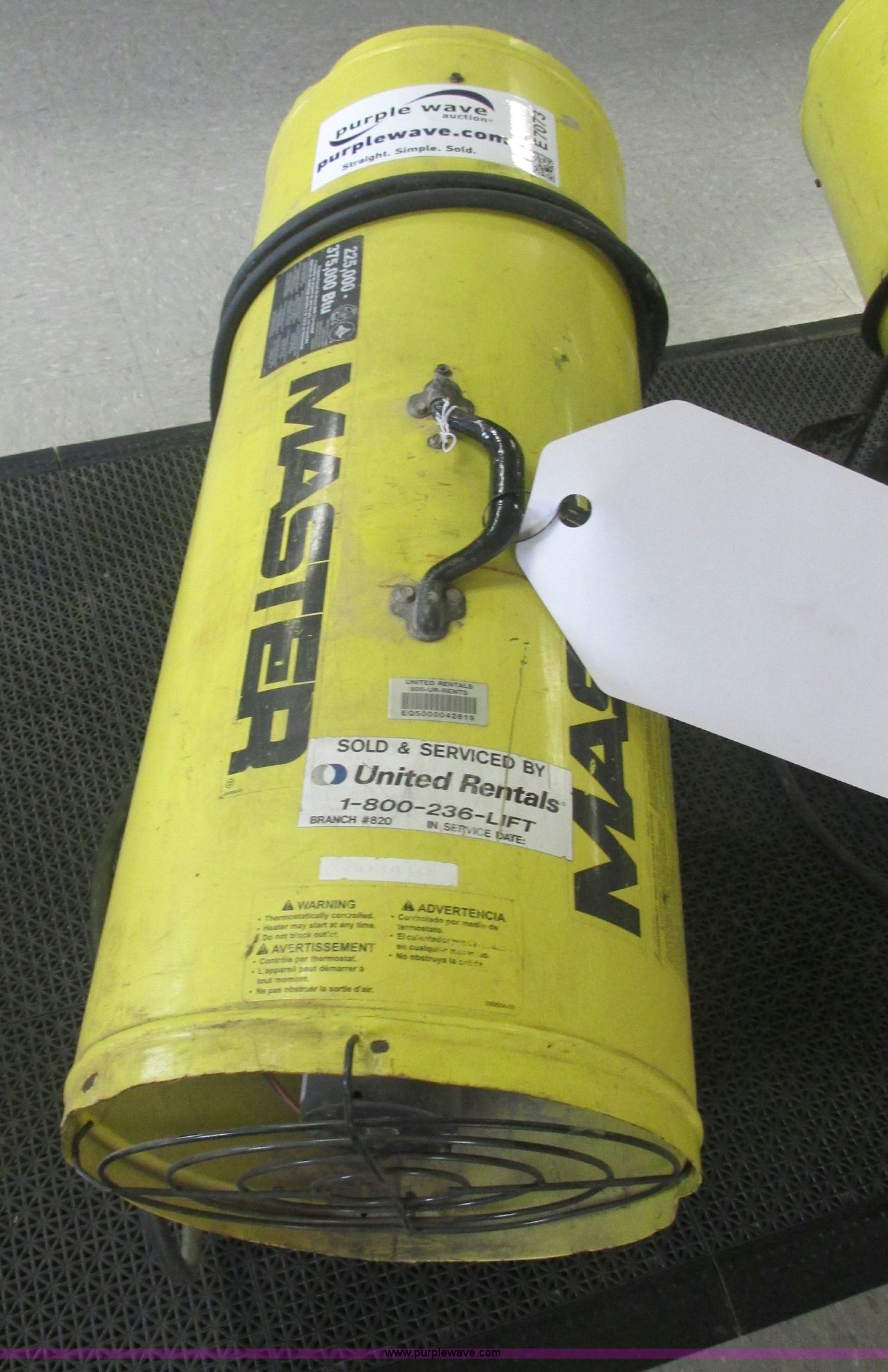 2006 Desa BLP375AT propane heater with thermostat in Channahon, IL