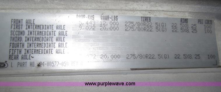 image for item B5346 2001 Freigtliner Century day cab semi truck