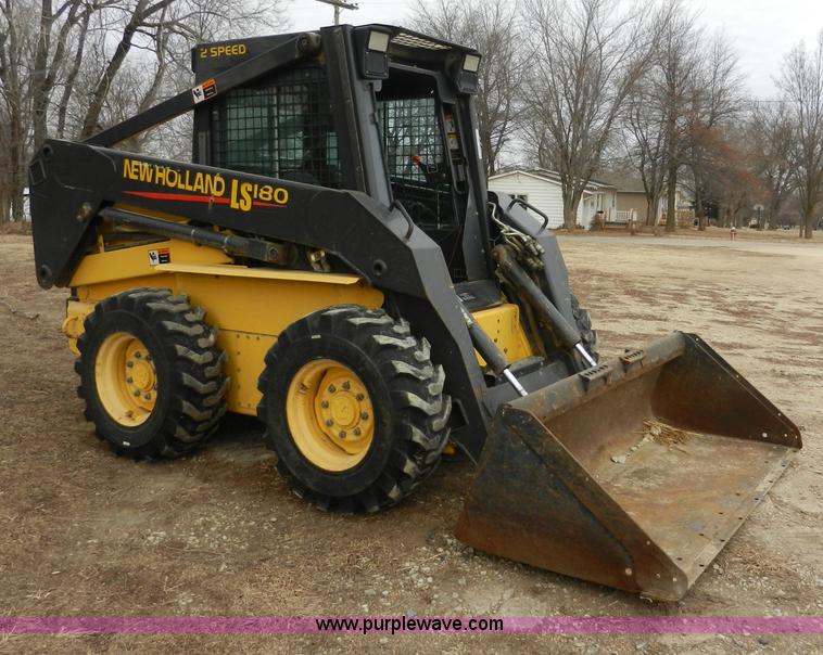 image for item AB9597 New Holland LS180 skid steer
