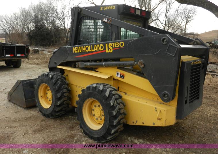 image for item AB9597 New Holland LS180 skid steer