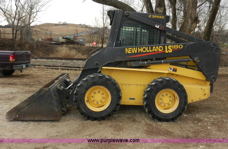 image for item AB9597 New Holland LS180 skid steer