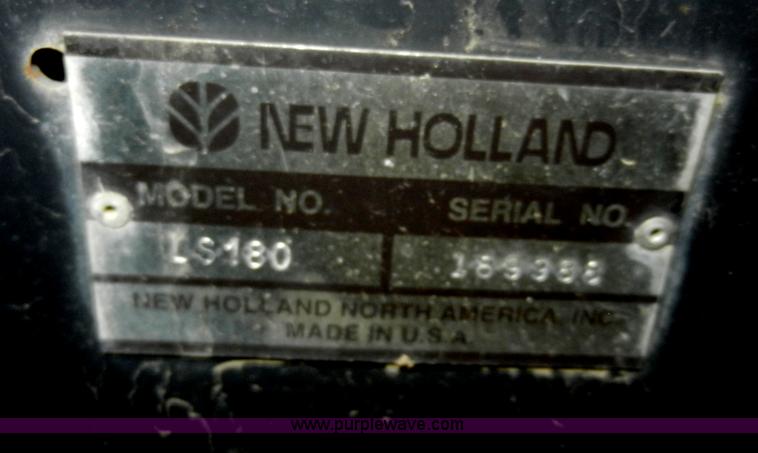 image for item AB9597 New Holland LS180 skid steer
