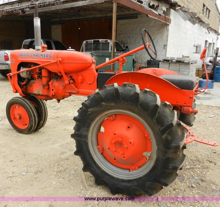 image for item AB9602 1948 Allis Chalmers C tractor