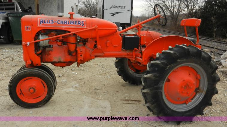 image for item AB9602 1948 Allis Chalmers C tractor