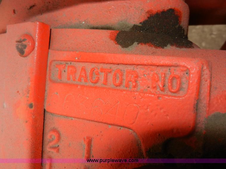 image for item AB9602 1948 Allis Chalmers C tractor