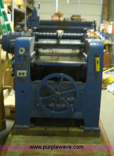 image for item B1807 Buss wood planer