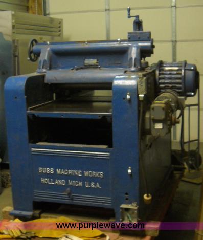 image for item B1807 Buss wood planer