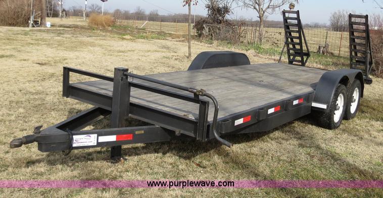 image for item B4565 2006 Bar H sprayer/equipment trailer