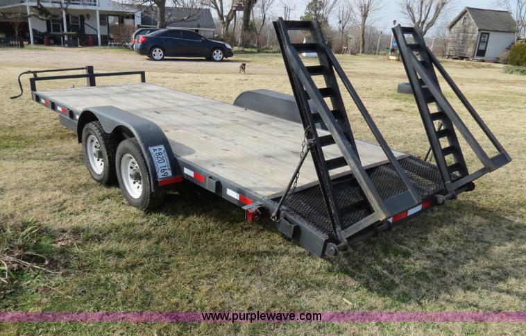 image for item B4565 2006 Bar H sprayer/equipment trailer