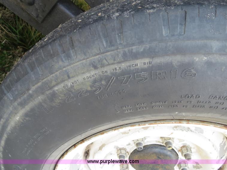 image for item B4565 2006 Bar H sprayer/equipment trailer