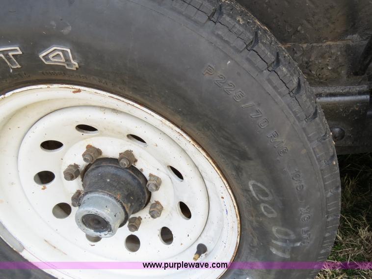 image for item B4565 2006 Bar H sprayer/equipment trailer