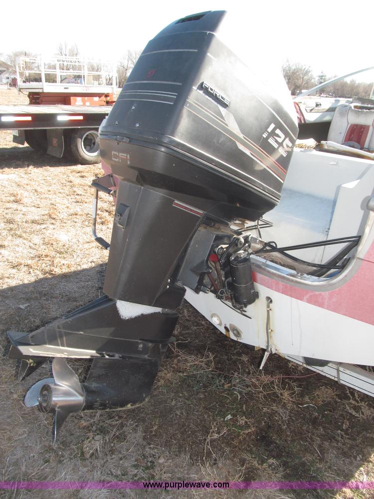 image for item B5328 Mercury Force two cycle outboard engine
