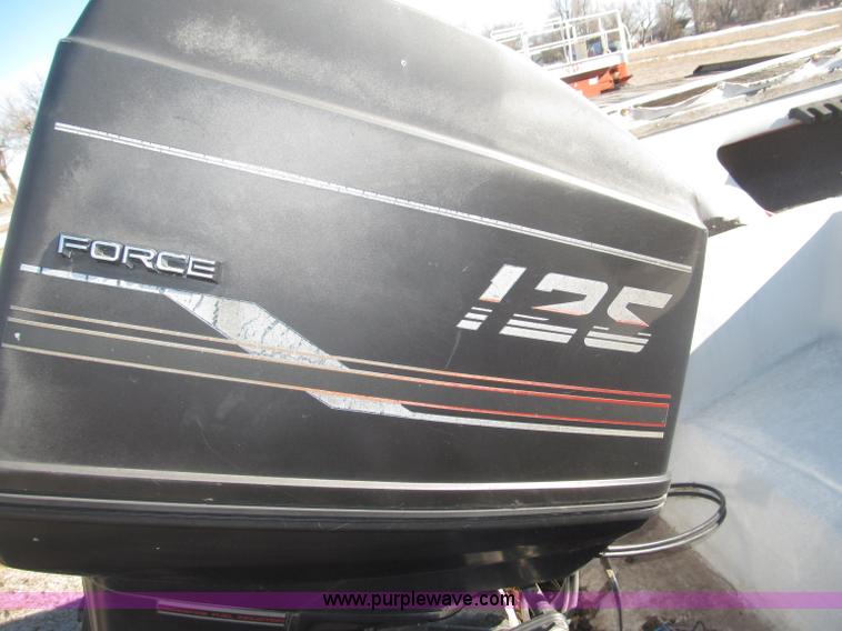 image for item B5328 Mercury Force two cycle outboard engine
