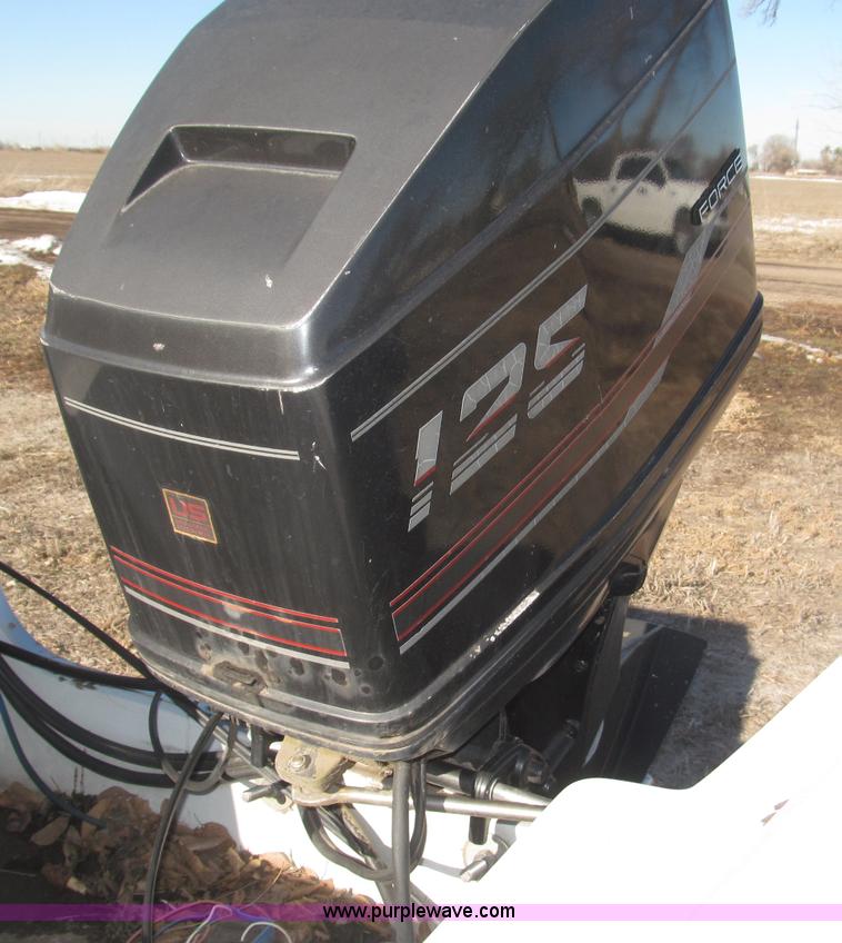 image for item B5328 Mercury Force two cycle outboard engine