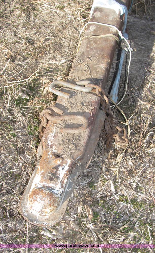 image for item B5329 1972 ShorLine 16' pontoon boat trailer