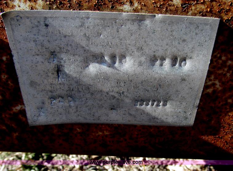 image for item B5329 1972 ShorLine 16' pontoon boat trailer