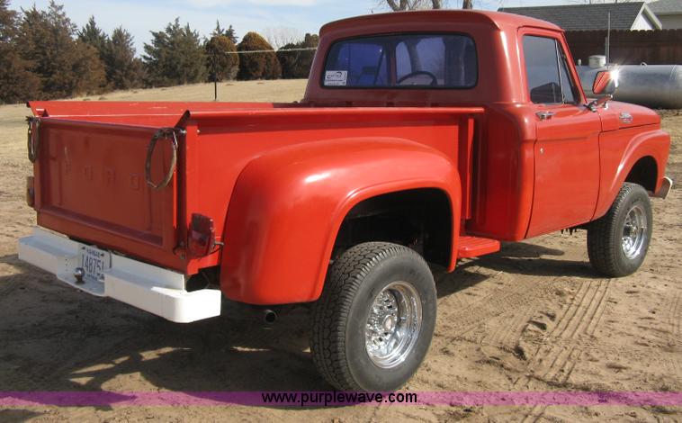 image for item B8416 1963 Ford 100 pickup truck