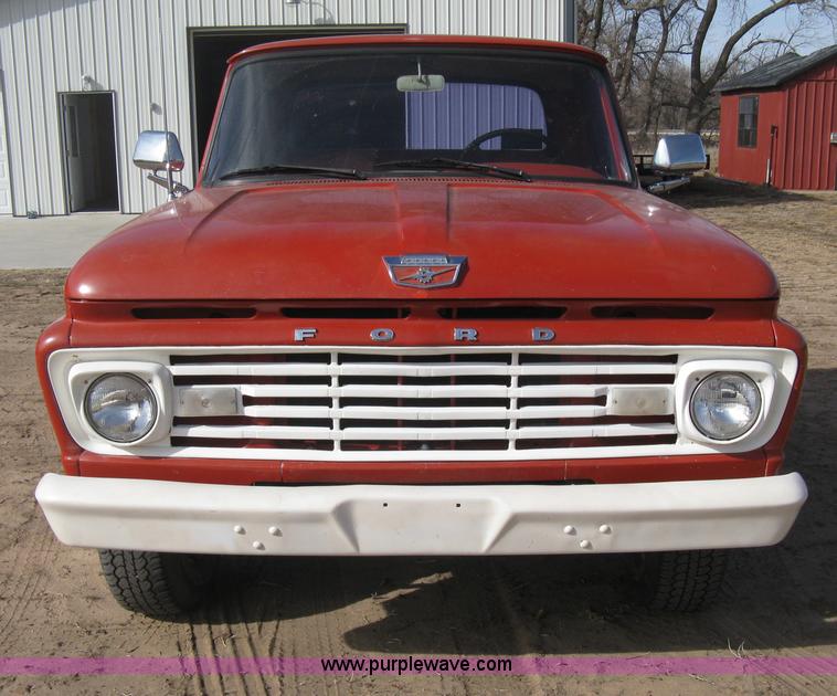 image for item B8416 1963 Ford 100 pickup truck