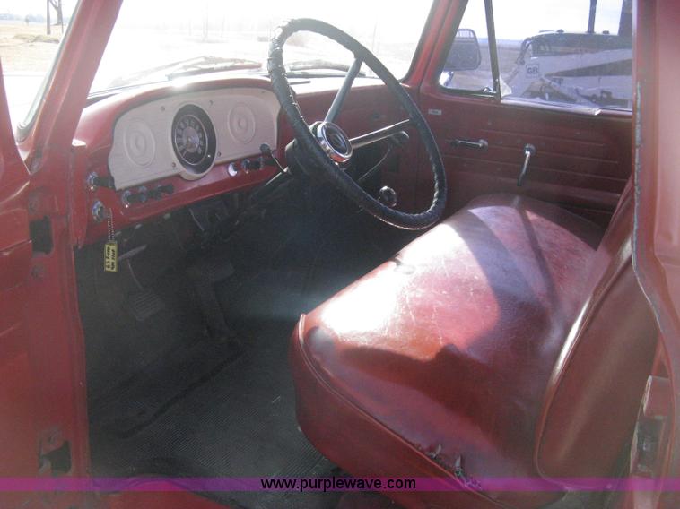 image for item B8416 1963 Ford 100 pickup truck
