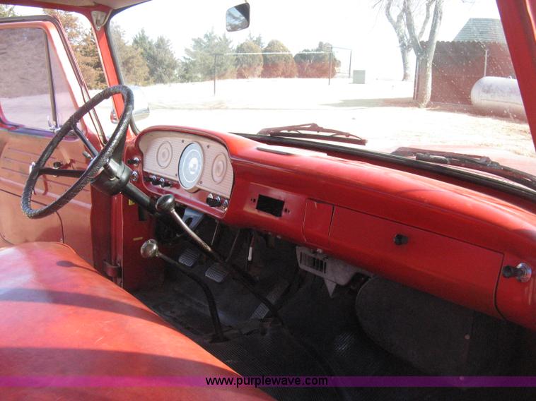 image for item B8416 1963 Ford 100 pickup truck