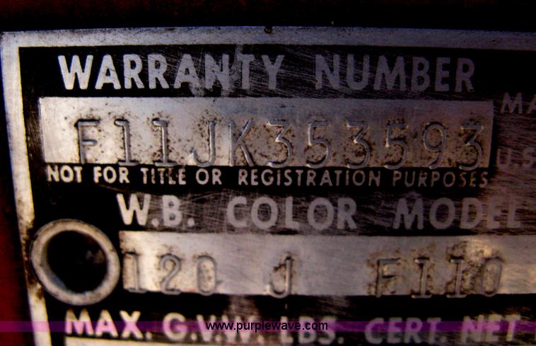 image for item B8416 1963 Ford 100 pickup truck