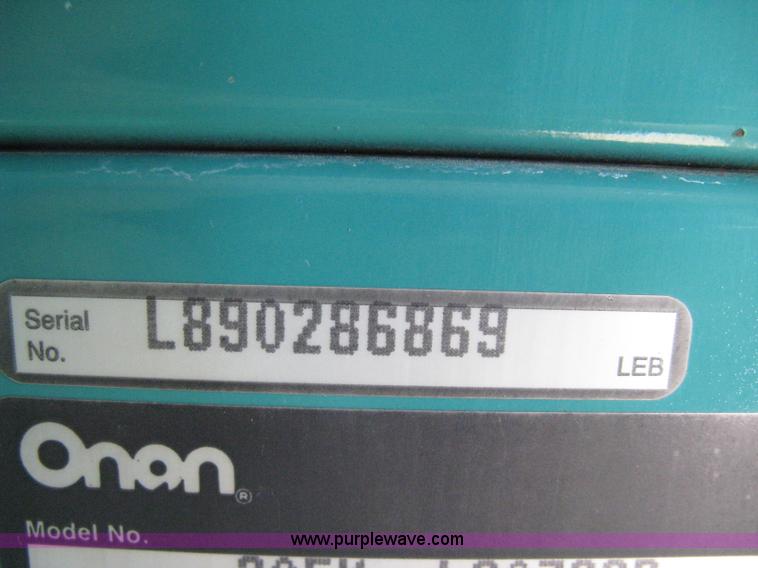image for item B8418 Onan 30 EK generator