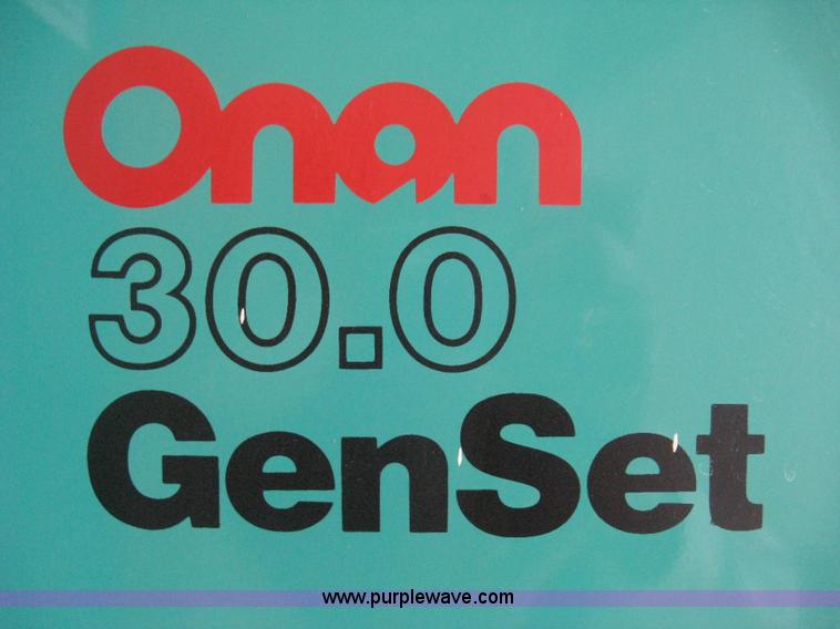 image for item B8418 Onan 30 EK generator