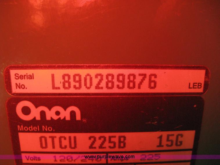 image for item B8418 Onan 30 EK generator