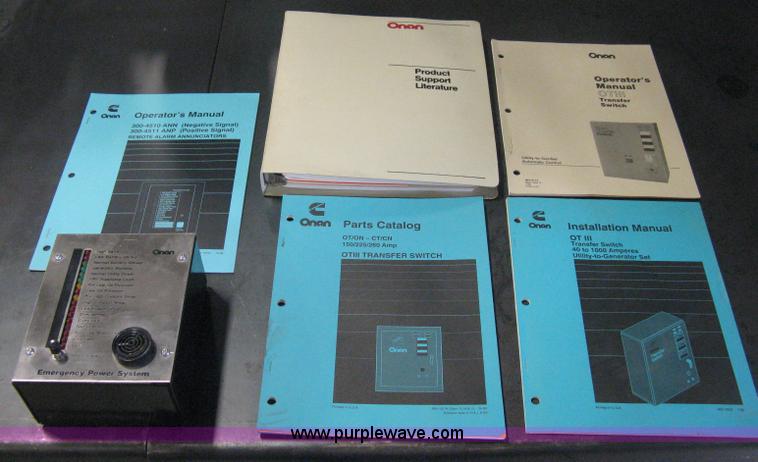 image for item B8419 Onan 30 EK generator