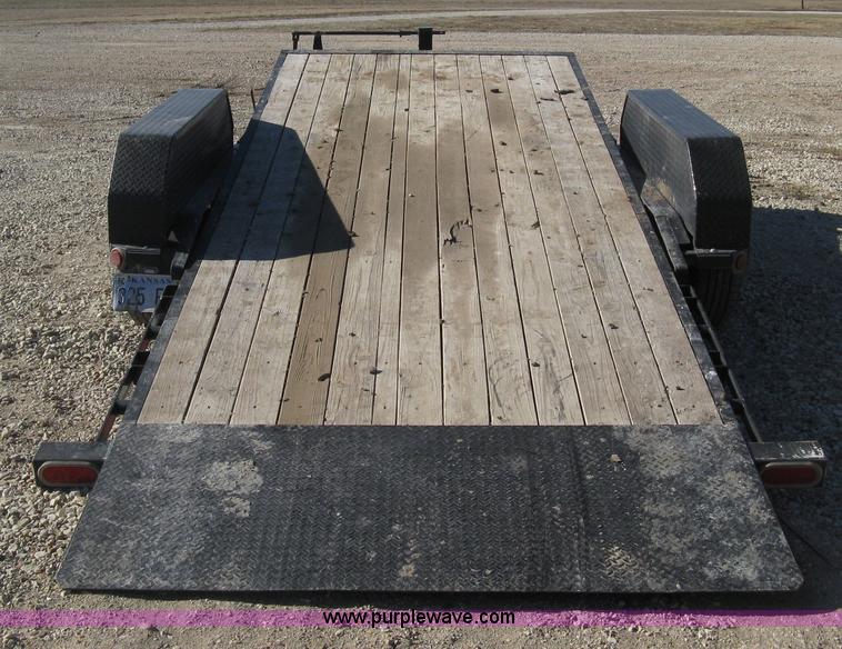 image for item B8420 2012 PJ tandem axle tilt deck flatbed trailer