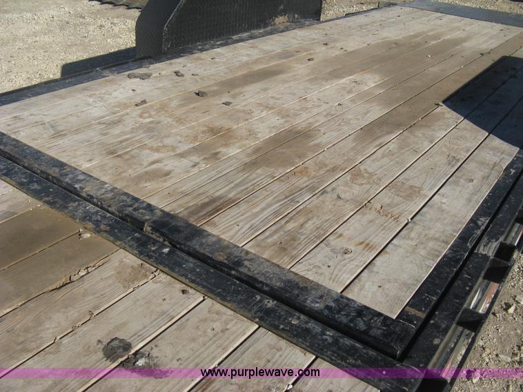 image for item B8420 2012 PJ tandem axle tilt deck flatbed trailer