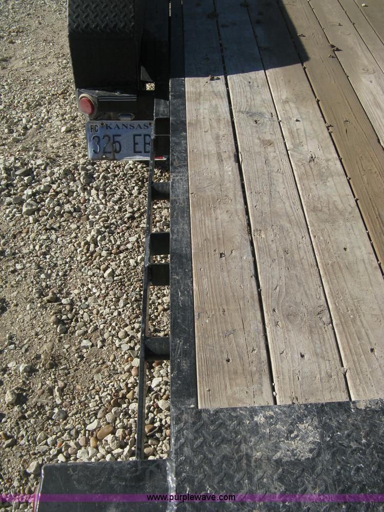 image for item B8420 2012 PJ tandem axle tilt deck flatbed trailer