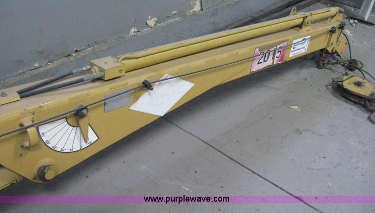 image for item B8423 IMT 2015 telescopic truck mount crane