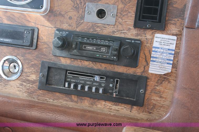 image for item E2537 1984 Chevrolet Allegro Tiffin recreational vehicle