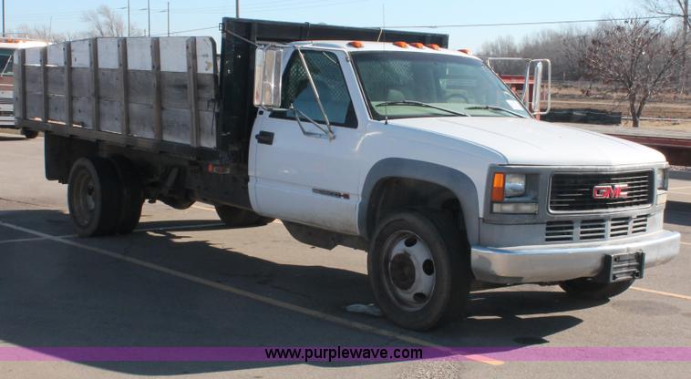 image for item E2538 1998 GMC Sierra 3500 HD dump truck