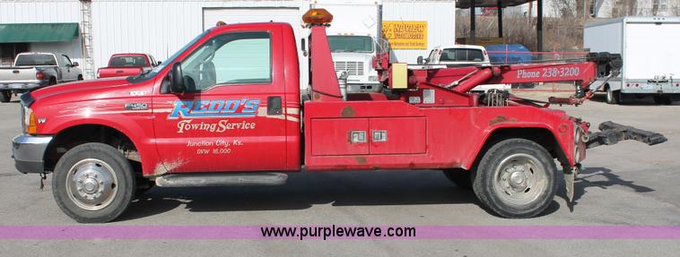 image for item E2545 1998 Ford F450 Super Duty tow truck