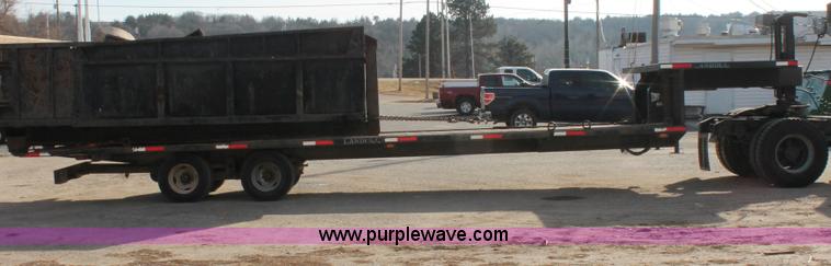 image for item E2549 1993 Landoll Haul All 37' slide axle trailer