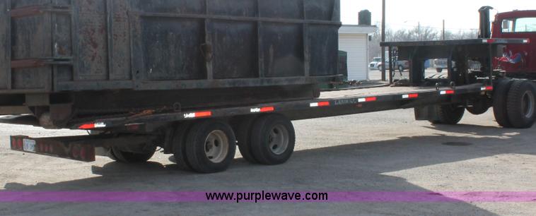 image for item E2549 1993 Landoll Haul All 37' slide axle trailer