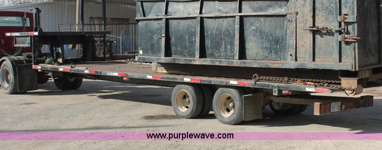 image for item E2549 1993 Landoll Haul All 37' slide axle trailer