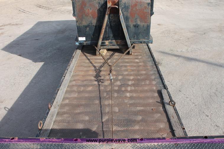 image for item E2549 1993 Landoll Haul All 37' slide axle trailer