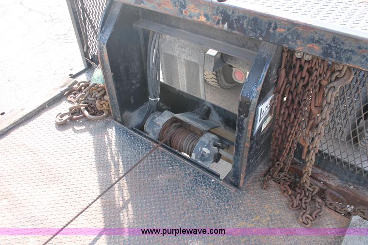 image for item E2549 1993 Landoll Haul All 37' slide axle trailer