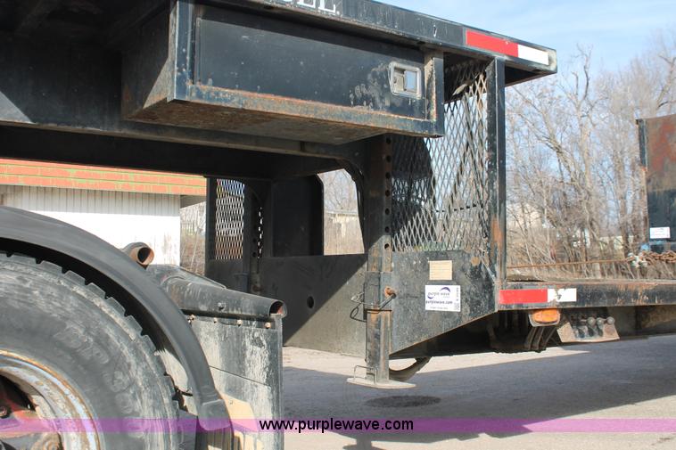 image for item E2549 1993 Landoll Haul All 37' slide axle trailer