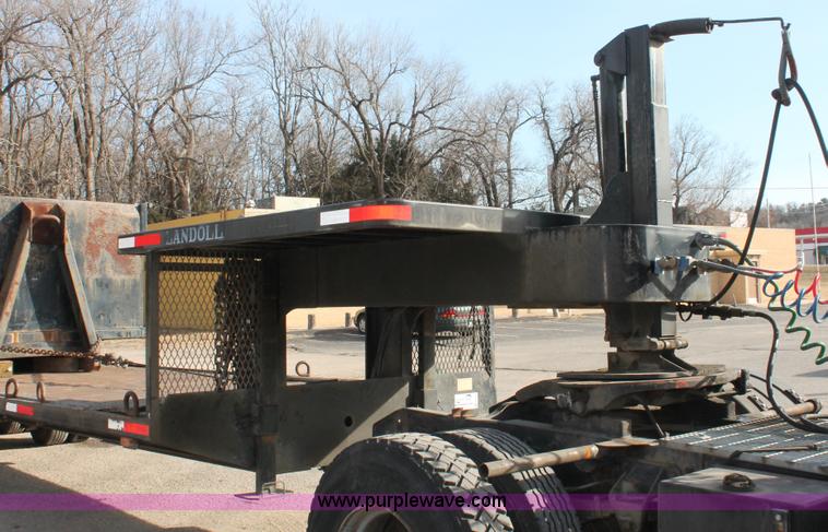 image for item E2549 1993 Landoll Haul All 37' slide axle trailer