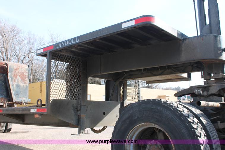 image for item E2549 1993 Landoll Haul All 37' slide axle trailer