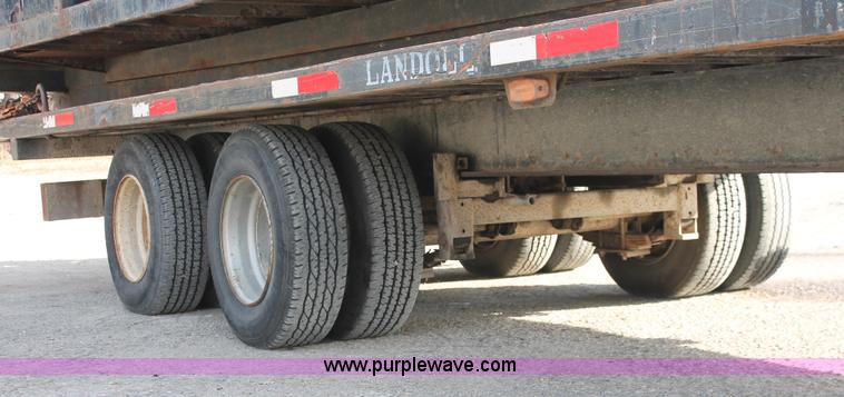 image for item E2549 1993 Landoll Haul All 37' slide axle trailer