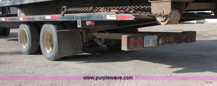 image for item E2549 1993 Landoll Haul All 37' slide axle trailer