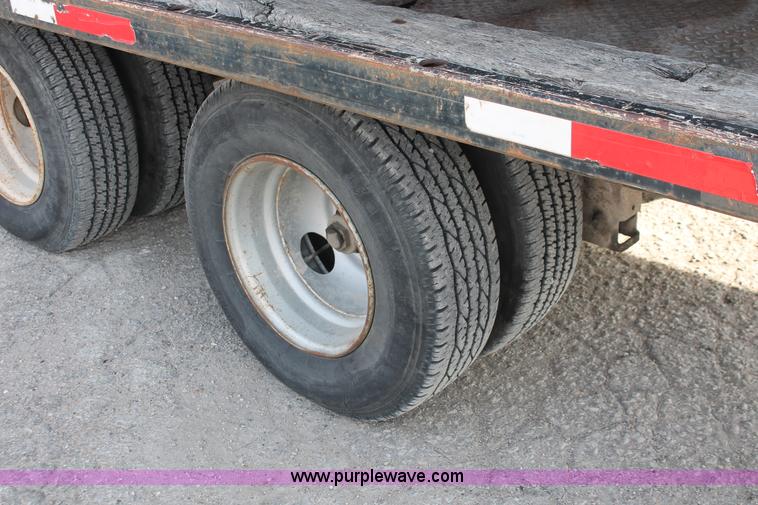 image for item E2549 1993 Landoll Haul All 37' slide axle trailer