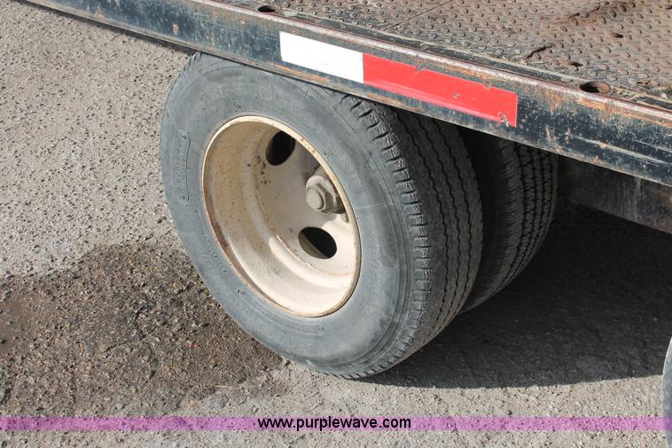 image for item E2549 1993 Landoll Haul All 37' slide axle trailer