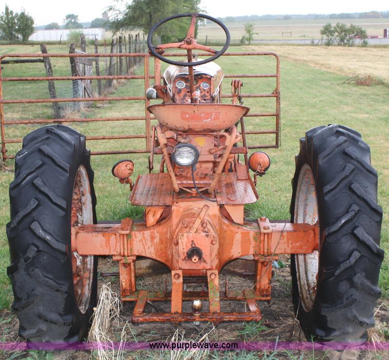 image for item E2554 1949 Case VAC tractor